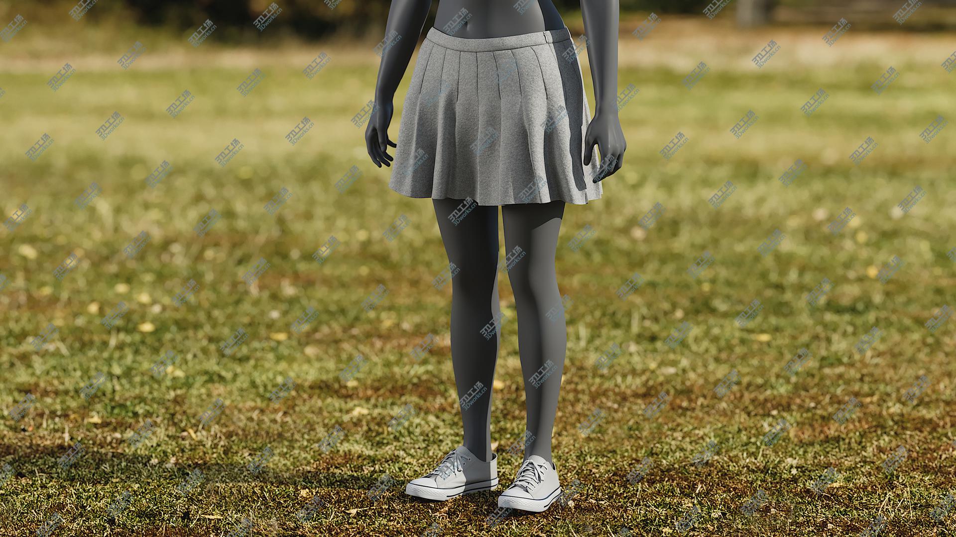 images/goods_img/202104091/3D model Skirt with Sneakers/1.jpg